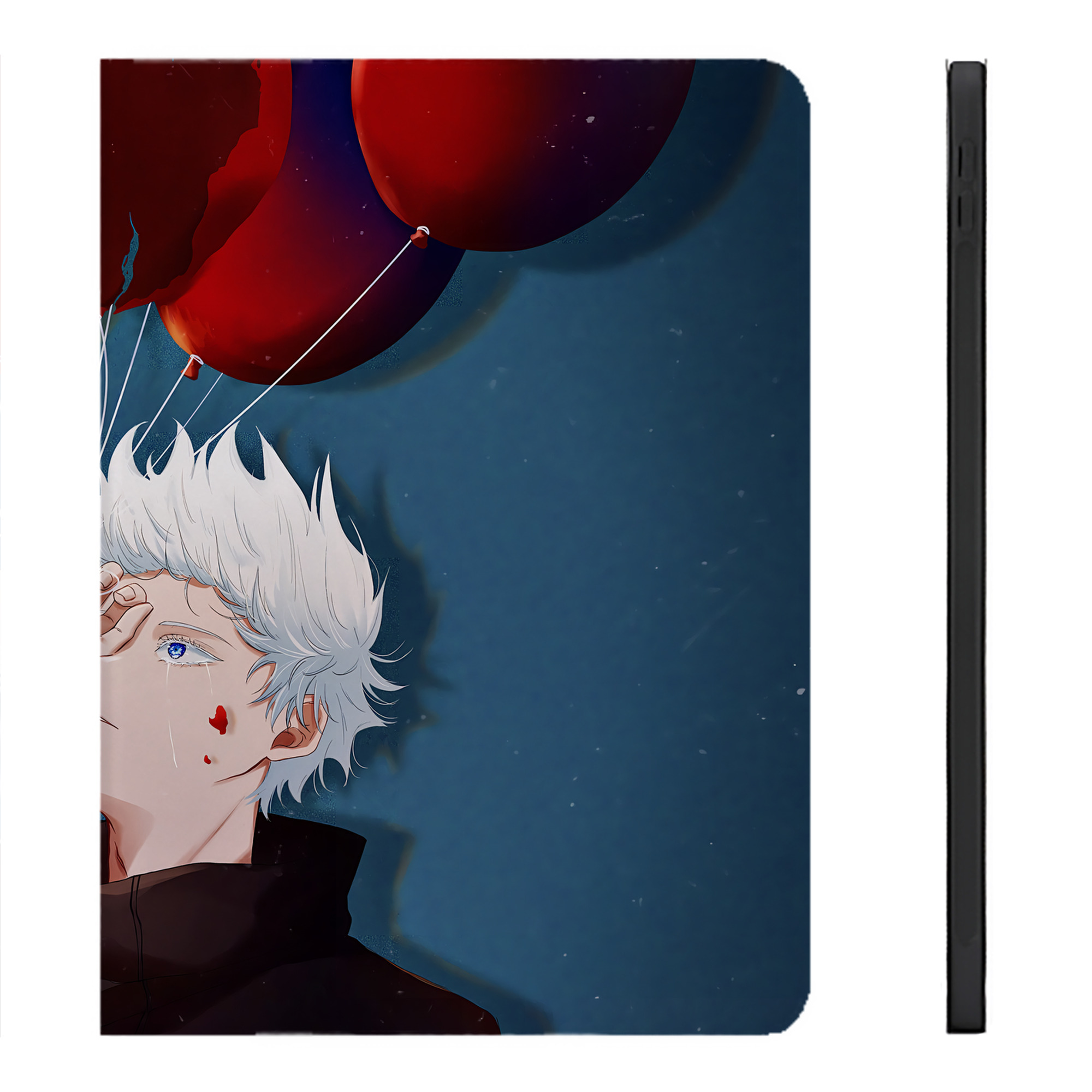 （画像用） 呪術廻戦 Jujutsu Kaisen IPadケース ペンホルダー付き ブックスタイルデザイン